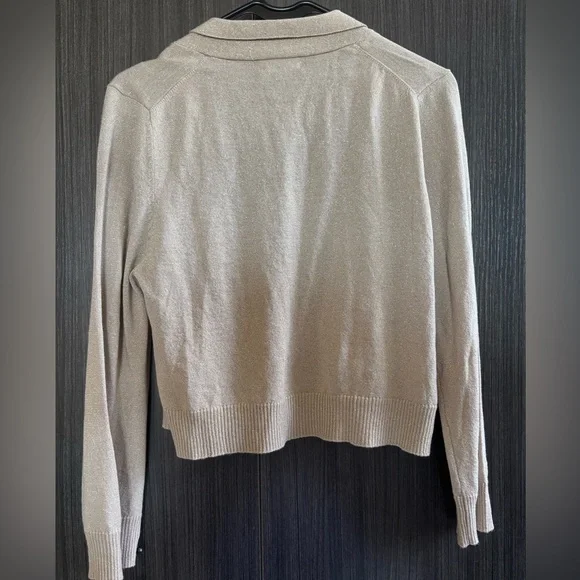 Calvin Klein Glitter Shrug Cardigan - Picture 4 of 7